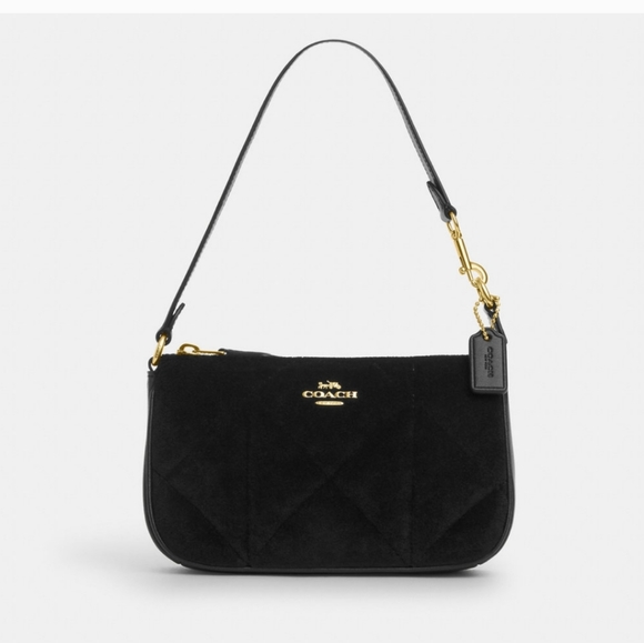 New! Nolita 19 in Velvet & Smooth Leather with Quilting - Picture 5 of 6